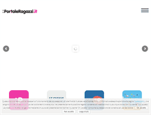 Tablet Screenshot of portaleragazzi.it